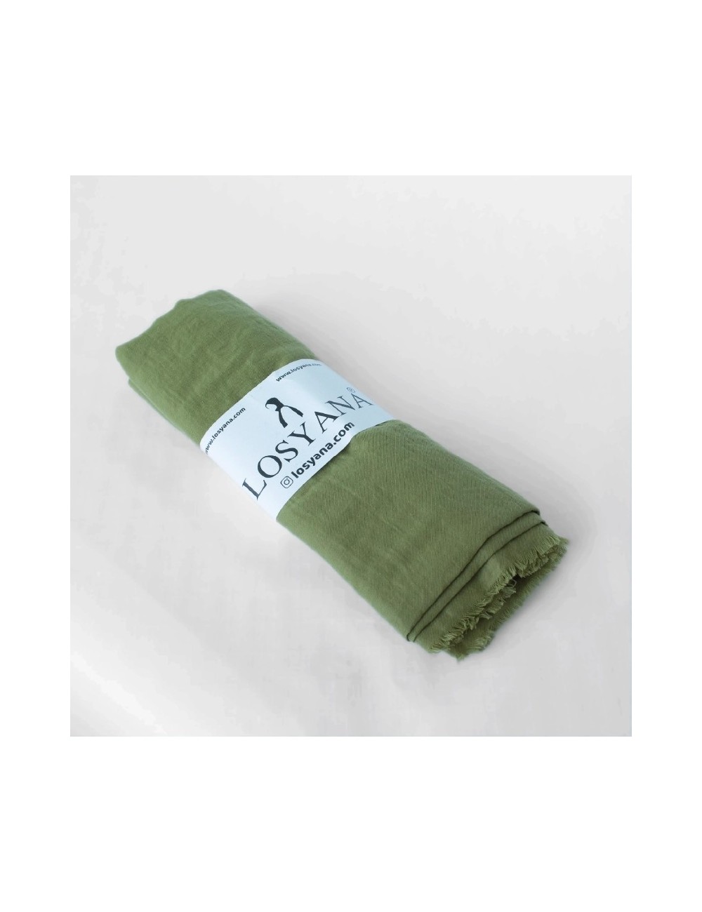 Bamboe Hoofddoek - Olijfgroen Bamboe Hoofddoek - Olijfgroen