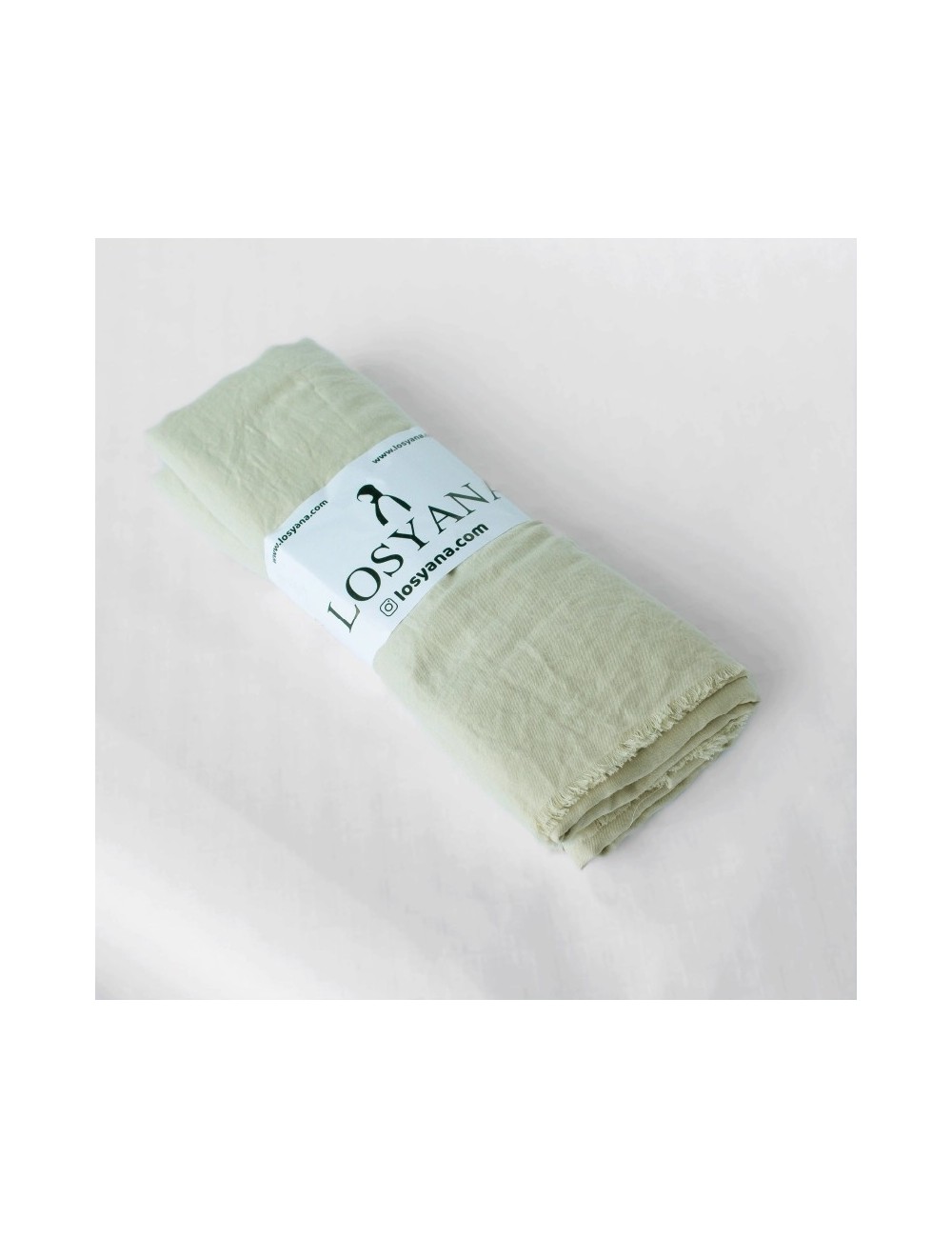 Bamboe Hoofddoek - Licht Beige Bamboe Hoofddoek - Licht Beige