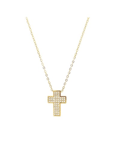 Privé : Collier Croix - Or jaune