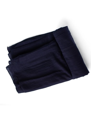 Katoenen Sjaal - Donkerblauw