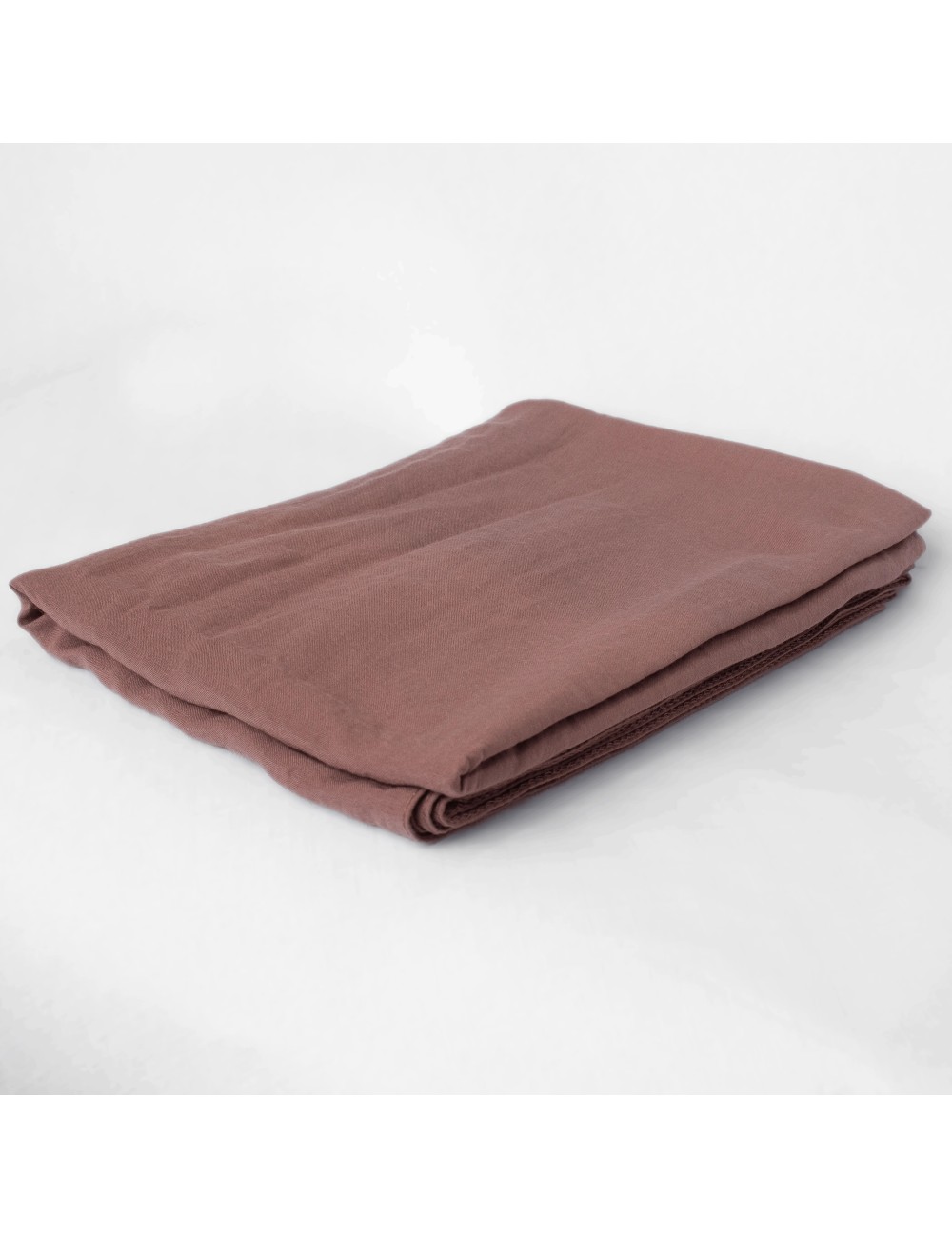 Foulard en coton - Pêche Brune Foulard en coton - Pêche Brune