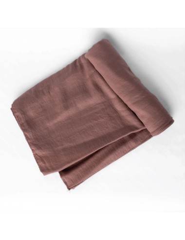 Cotton Scarf – Brown Peach