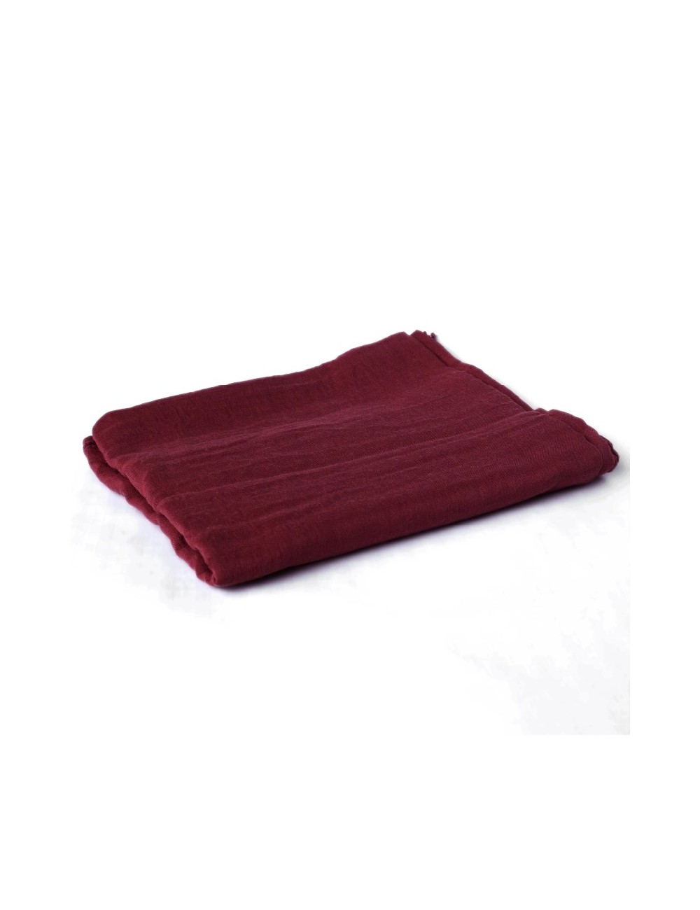 Foulard en coton - Rouge foncé Foulard en coton - Rouge foncé