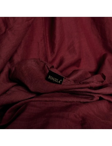 Foulard en coton - Rouge foncé