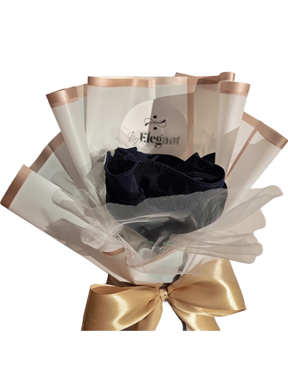 Foulard Bouquet Premium Jersey Satin - Bleu Royal Foulard Bouquet Premium Jersey Satin - Bleu Royal