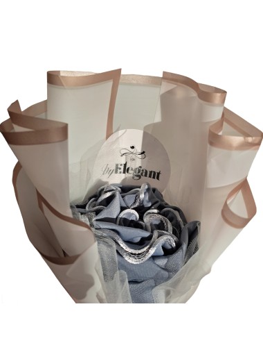 Şal Buketi - Premium Jersey Line - Mavi