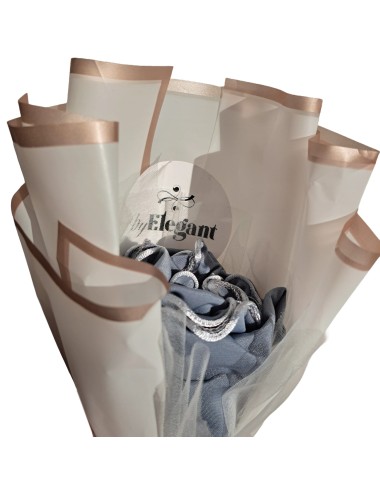 Schal Bouquet - Premium Jersey Line - Blau