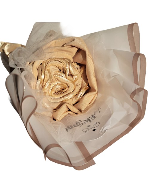 Schal Bouquet - Premium Jersey Line - Heller Pfirsich