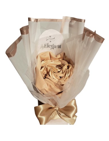 Hijab Bouquet - Premium Jersey Line - Light Peach
